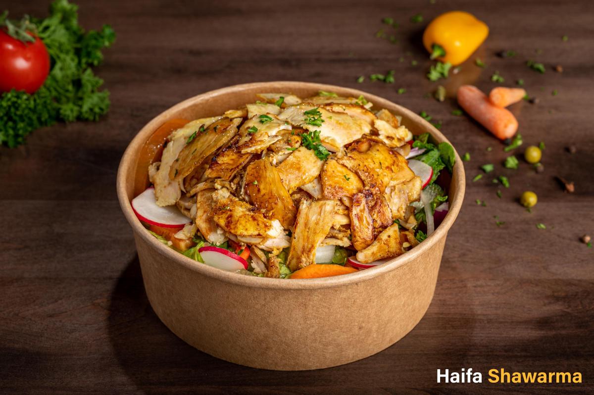  Chicken Shawarma Salad Bowl 